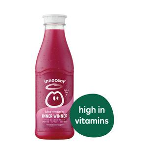 innocent Plus Inner Winner Dragon Fruit & Lychee Juice with ...