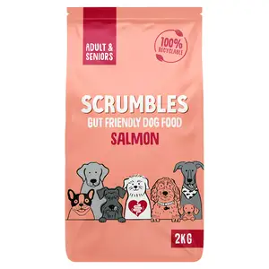 Scrumbles Salmon Adult & Senior Dry Dog Food 2kg