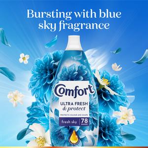 Comfort Ultra Fresh & Protect Fresh Sky Fabric Conditioner 78 Washes 1.17L - gallery image 4