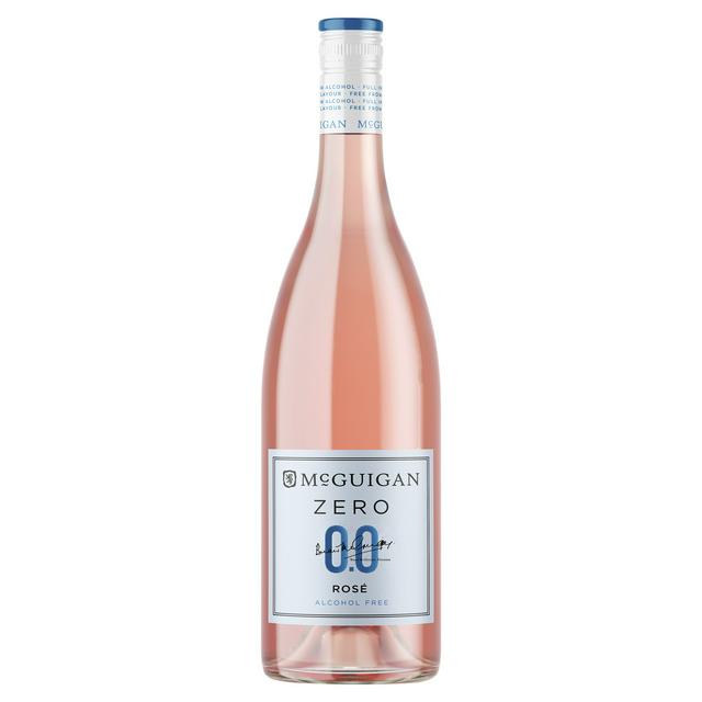 McGuigan Zero 0.0% Alcohol Free Australian Rose Wine Based Drink 75cl - gallery image 1