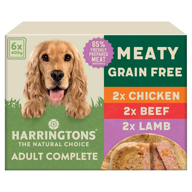 Harringtons wet dog sales food sainsbury's