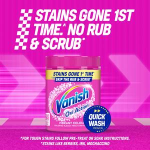 Vanish Gold Oxi Action Laundry Stain Remover Powder Colour 1.9kg - gallery image 2
