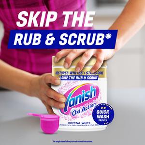 Vanish Gold Oxi Action Laundry Stain Remover Powder White 1.9kg - gallery image 3