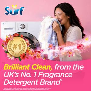 Surf Tropical Lily Washing Laundry Detergent Powder 75 Washes 3.75 kg - gallery image 2