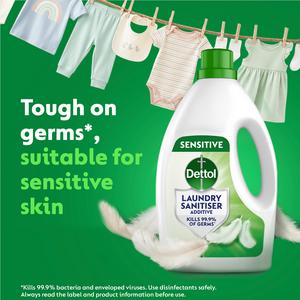 Dettol Antibacterial Laundry Cleanser Liquid Sensitive 1.5L - gallery image 2