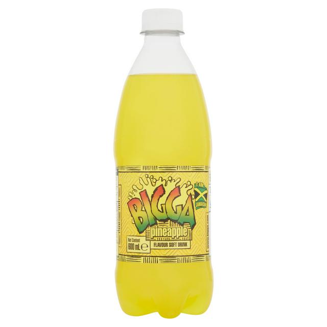 Bigga Pineapple Flavour Soft Drink 600ml - gallery image 1