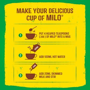 Milo Instant Malt Chocolate Drinking Powder Tin (Ghanaian) 400g - gallery image 3