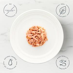 Encore Tuna Fillet with Salmon in Broth Tin Natural Wet Cat Food 70g - gallery image 2