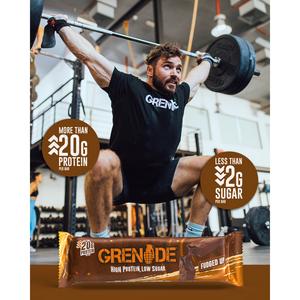 Grenade Carb Killa High Protein Low Sugar Bar Fudged Up 60g - gallery image 5