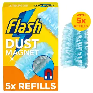 Flash Duster Dust Magnet Trap & Lock Refills x5