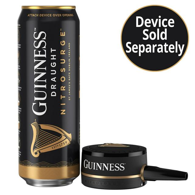 Guinness Nitrosurge Stout Beer Cans 6x558ml
