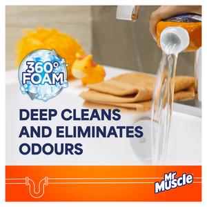 Mr Muscle Drain Deep Clean & Odour Eliminating Foamer 500ml - gallery image 6