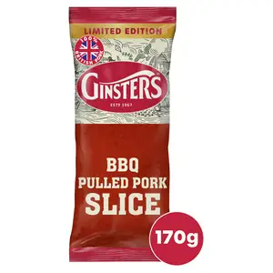 Ginsters BBQ Pulled Pork Slice 170g