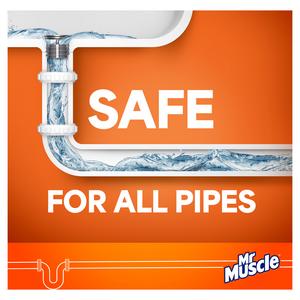 Mr Muscle Max Gel Sink & Drain Unblocker Twin 2x1000ml - gallery image 4