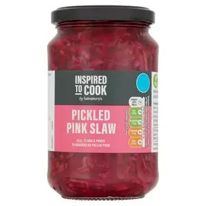 Sainsbury's Pickled Pink Slaw, Inspired to Cook 340g (170g*)