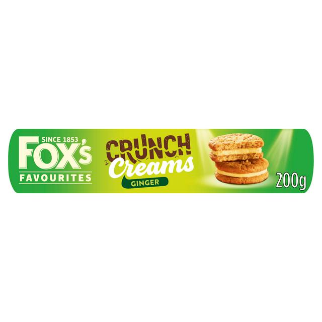 Fox's 200g Biscuits Ginger Crunch Creams - gallery image 1