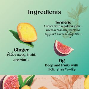 Twinings Superblends Digest Ginger & Turmeric with Fig Tea Bags x20 40g - gallery image 3