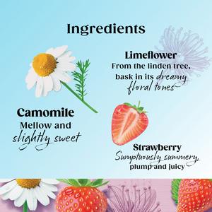Twinings Superblends Time to Unwind Strawberry & Camomile with Limeflower Tea Bags x20 36g - gallery image 3