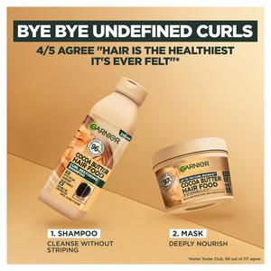 Garnier Ultimate Blends Cocoa Butter Hair Food Multi Use Mask 400ml - gallery image 5