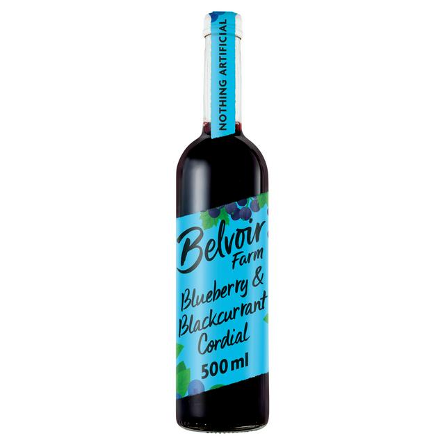 Belvoir Farm Blueberry & Blackcurrant Cordial 500ml - gallery image 1