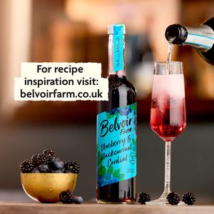 Belvoir Farm Blueberry & Blackcurrant Cordial 500ml - gallery image 6