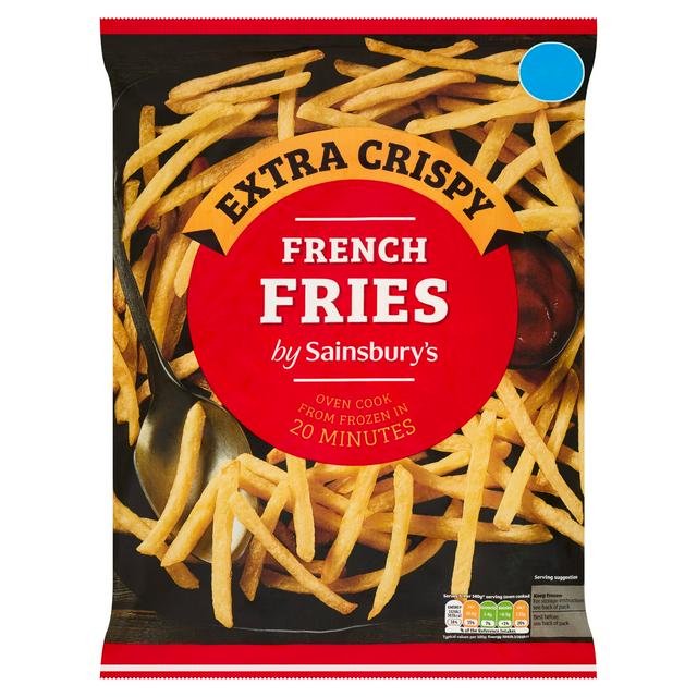 Frozen Regular Extra Crispy Fries 650 g - French fry