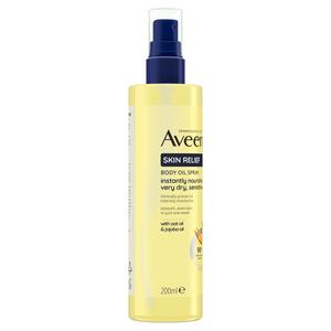 Aveeno Skin Relief Body Oil Spray Sensitive Moisturiser 200ml - gallery image 6