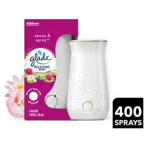 Glade Sense & Spray Holder & Refill Relaxing Zen Air Freshener 18ml