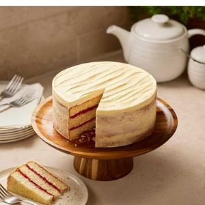 Sainsbury's 1.45kg Vanilla Naked Cake, Taste the Difference - gallery image 2