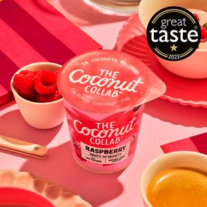 The Coconut Collab Raspberry Coconut Yoghurt 350g - gallery image 5