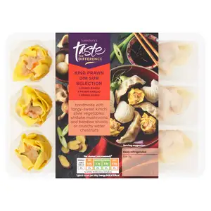 Sainsbury's King Prawn Dim Sum Selection, Taste the Difference 180g