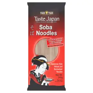 Tiger Tiger Soba Japanese Style Wheat & Buckwheat Noodles 340g