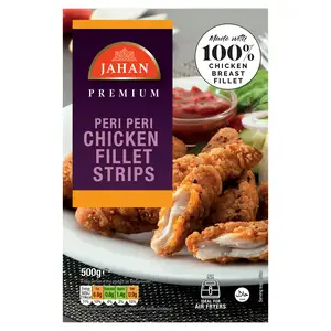 Jahan Premium Peri Peri Chicken Fillet Strips 500g