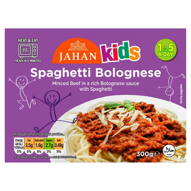 Jahan Kids Spaghetti Bolognese 300g | Sainsbury's