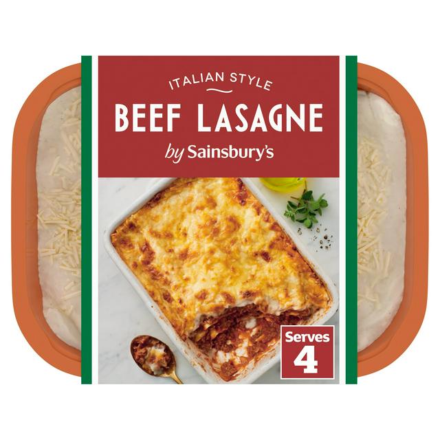 Sainsburys Beef Lasagne Ready Meal For 4 1.5kg