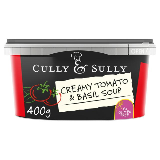 Cully & Sully 400g Creamy Tomato & Basil Soup - gallery image 1