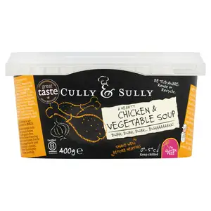 Cully & Sully A Hearty Chicken & Vegetable Soup 400g