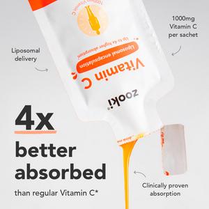 Zooki Vitamin C Citrus Orange Flavour Sachet 15ml - gallery image 2
