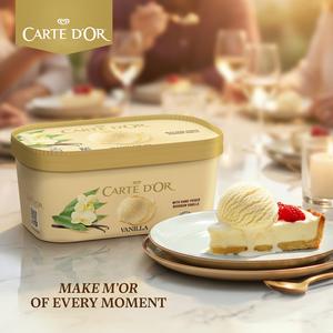 Carte D'or 900ml Madagascan Vanilla Ice Cream Tub - gallery image 3