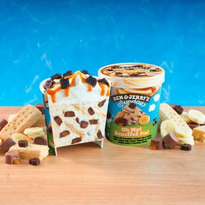 Ben & Jerry's Sundae Oh My! Banoffee Pie! Ice Cream Tub 427ml - gallery image 4