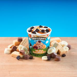 Ben & Jerry's Sundae Oh My! Banoffee Pie! Ice Cream Tub 427ml - gallery image 5
