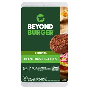 Beyond Meat Burger Plant-Based Patties x2 226g