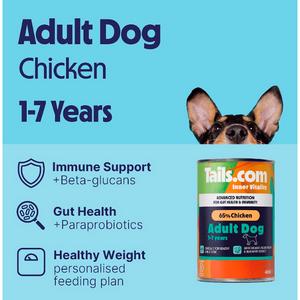 Tails.com Inner Vitality Advanced Nutrition Wet Dog Food 1-7 Years 400g - gallery image 4