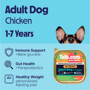 Tails.com Inner Vitality Advanced Nutrition for Adult Wet Dog Food Chicken 150g - gallery image 5