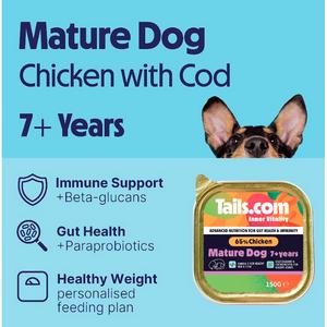 Tails.com Inner Vitality Advanced Nutrition Wet Dog Food Chicken 150g - gallery image 4