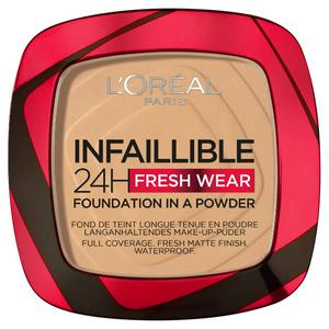 L'Oreal Paris Infallible 24H Fresh Wear Foundation in a Powder Shade 200 Golden Sand