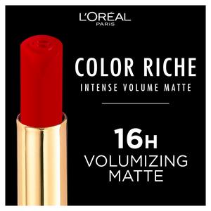L'Oreal Paris Color Riche Intense Volume Matte 16hr Volumizing Matte Lipstick 602 Nude Admirable - gallery image 3