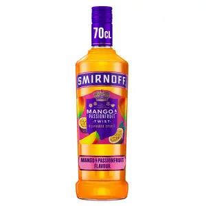 SAINSBURYS > Food Cupboard > Smirnoff Mango & Passionfruit Twist Flavoured Vodka 70cl