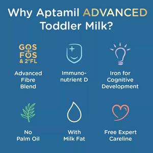 Aptamil Advanced 3 Toddler Milk Formula Powder 1+ Years 800g - gallery image 4