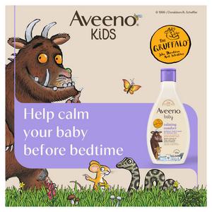 Aveeno Baby Calming Comfort Bedtime Bath & Wash Baby Bath 250ml - gallery image 2